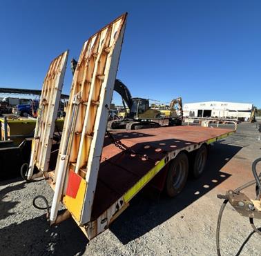 2009 TRANSHAUL EQUIPMENT PLANT TRAILER image 7